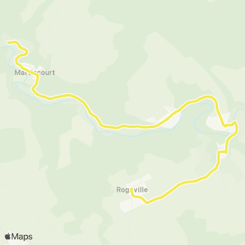 Le Bus - Lignes scolaires Primaire 7 map