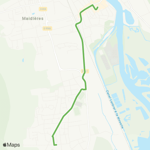 Le Bus - Lignes scolaires Lycée 1 map
