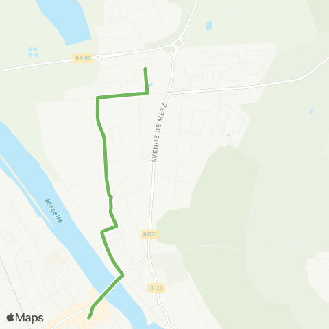 Le Bus - Lignes scolaires Lycée 6 map