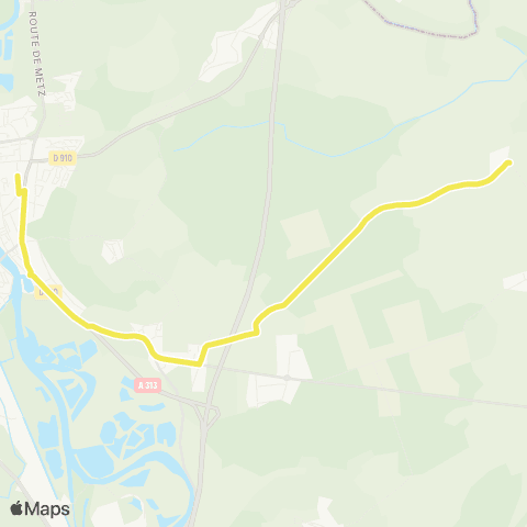 Le Bus - Lignes scolaires Primaire 3 map