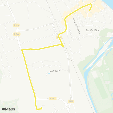 Le Bus - Lignes scolaires Primaire 4 map