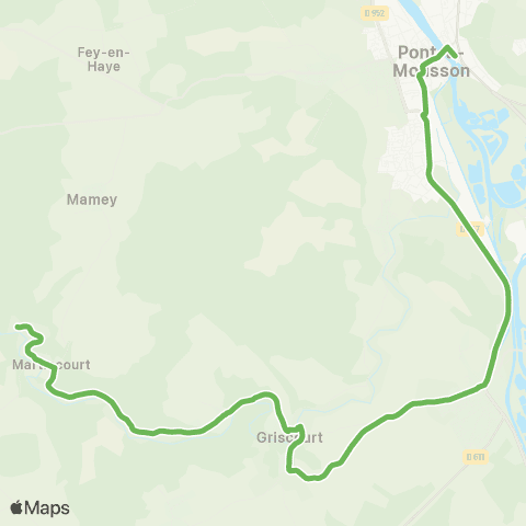 Le Bus - Lignes scolaires Lycée 9 map