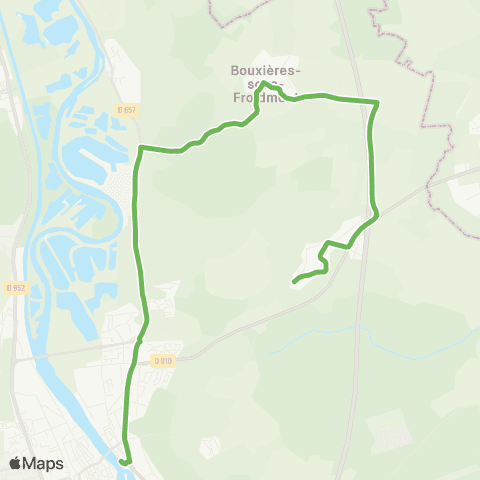 Le Bus - Lignes scolaires Lycée 12 map