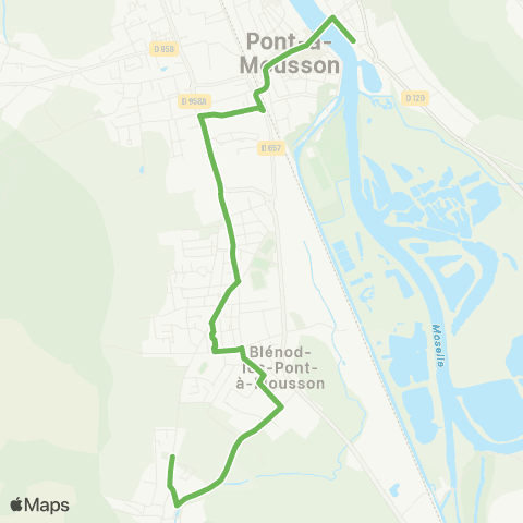 Le Bus - Lignes scolaires Lycée 2 map