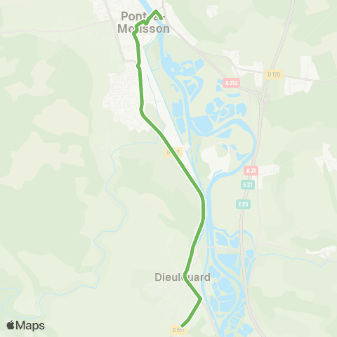 Le Bus - Lignes scolaires Lycée 11 map