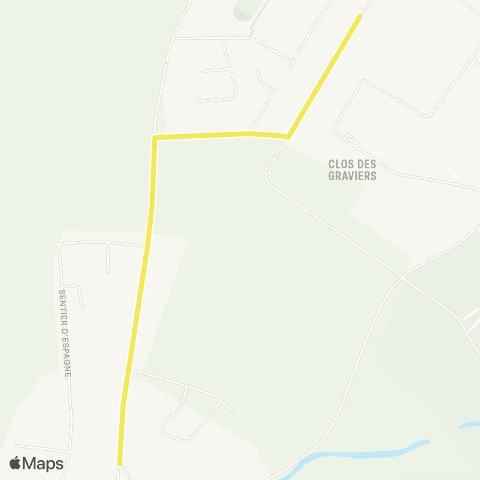 Le Bus - Lignes scolaires Primaire 12 map