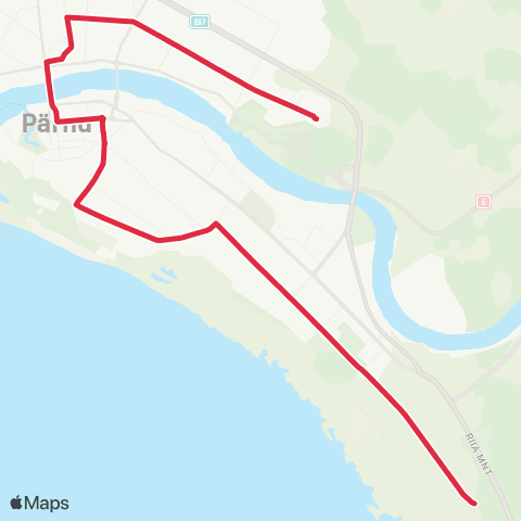 SEBE Aktsiaselts Merimetsa - Rannapark - Haigla map