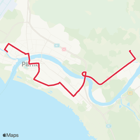 SEBE Aktsiaselts Tammiste Lasteaed - Papiniidu - Aia - Vana-Sauga map