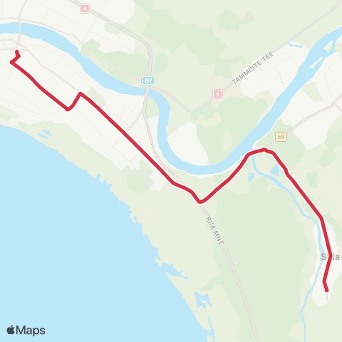 SEBE Aktsiaselts Vabaduse Park - Turg - Mere - Raeküla - Reiu Mõis map
