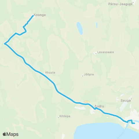 SEBE Aktsiaselts Pärnu - Kalli - Irta - Koonga map