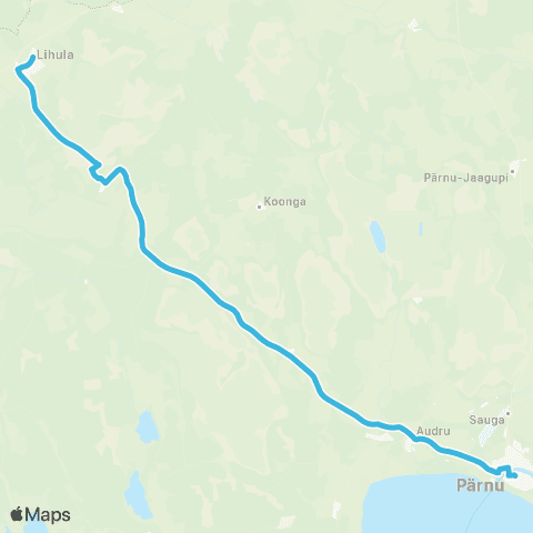 SEBE Aktsiaselts Pärnu - Lõpe - Lihula map