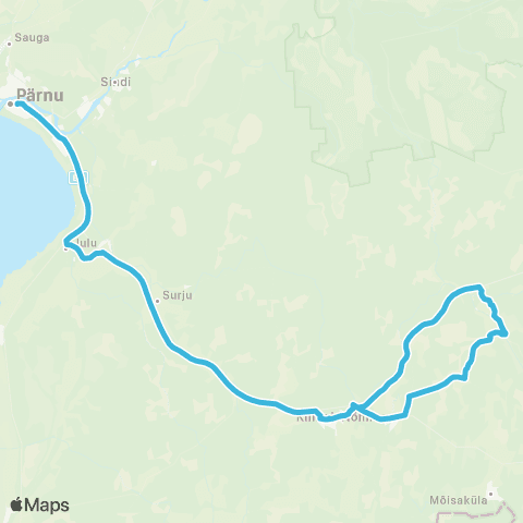 Aktsiaselts MK Autobuss Pärnu - Kilingi-Nõmme - Tõlla - Kanaküla map