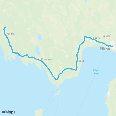 SEBE Aktsiaselts Pärnu - Tõstamaa - Varbla map