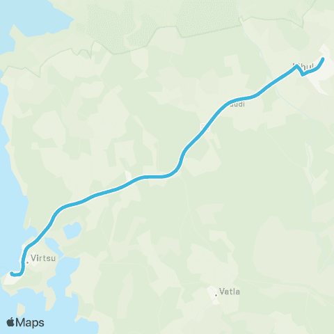 GoBus AS Lihula - Virtsu map