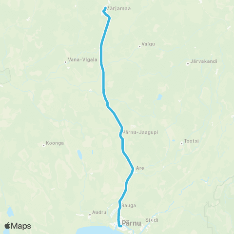 SEBE Aktsiaselts Pärnu - Märjamaa map