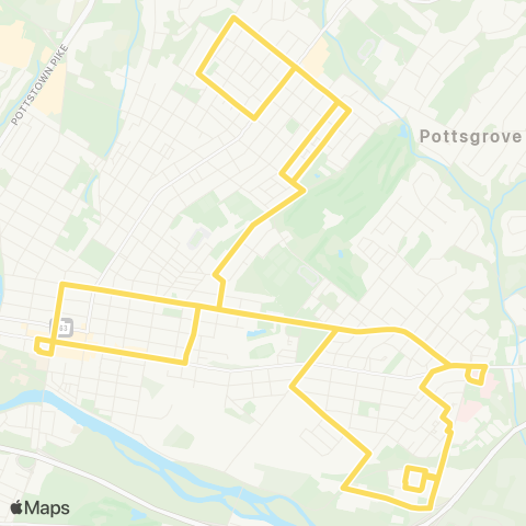 PART Yellow Line map