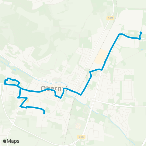 Pass'O PAN Ouest map