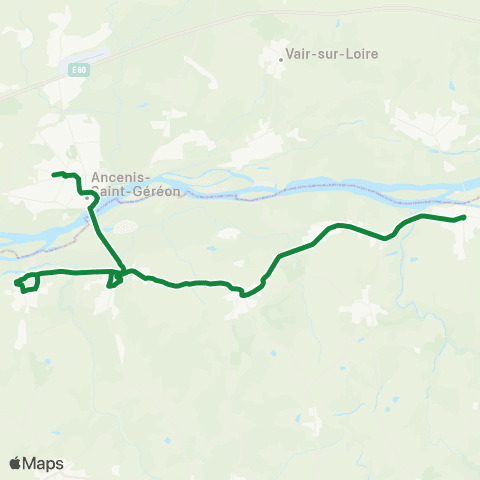 Aléop Maine-et-Loire Saint-Florent-le-Vieil / Ancenis map