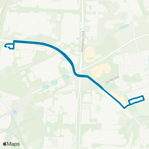 PID Depo Hostivař - Kardausova map