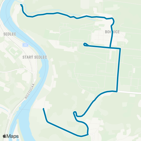 PID Zámky - Podhoří map