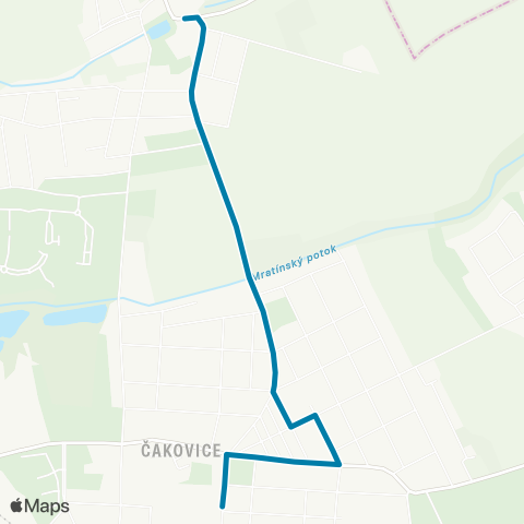 PID Třeboradice - Náměstí Jiřího Berana map