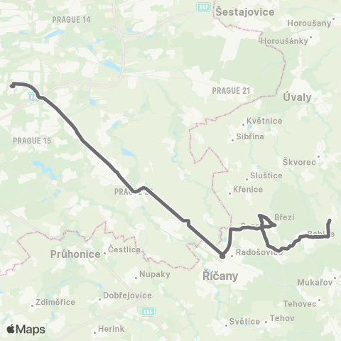 PID Praha,Depo Hostivař - Doubek map