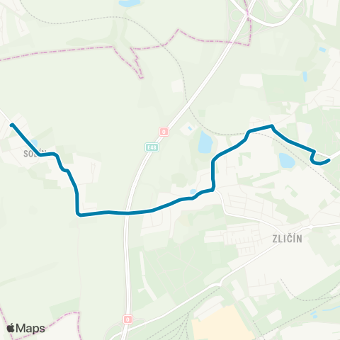 PID Sobín - Sídliště Řepy map