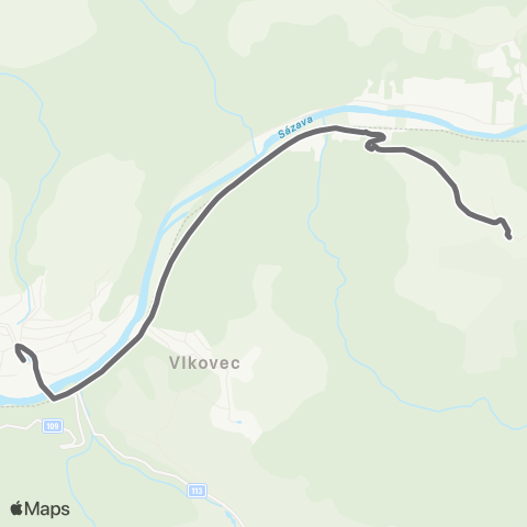 PID Chocerady - Chocerady,Samechov map