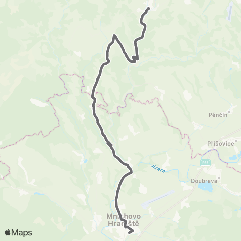 PID Český Dub - Všelibice,Vrtky - Mnichovo Hradiště map