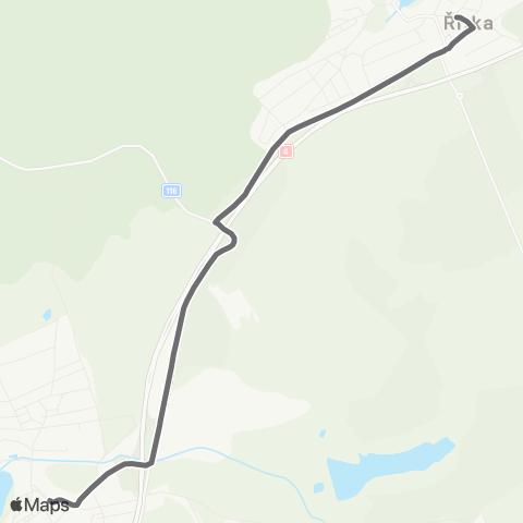 PID Bratřínov - Mníšek Pod Brdy - Řitka map