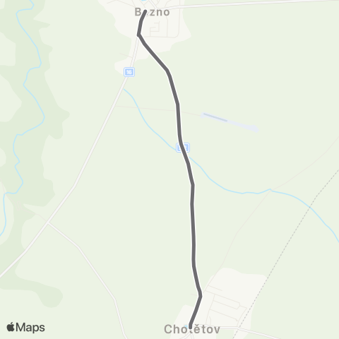 PID Mladá Boleslav - Doubravička - Chotětov map