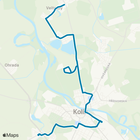 PID Olivovna - Obchodní map