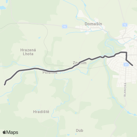 PID Vlašim - Vlašim,Nesperská Lhota map