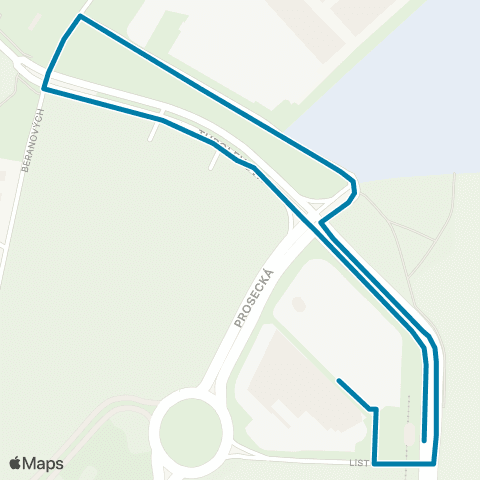 PID Letňany - Výstaviště Letňany map