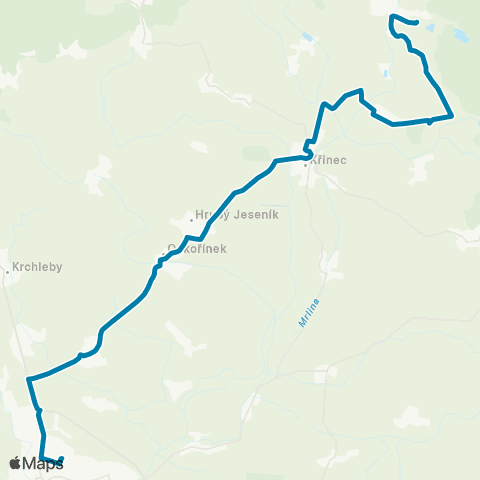 PID Nymburk,Hl.Nádr. - Rožďalovice,Žel.St. map