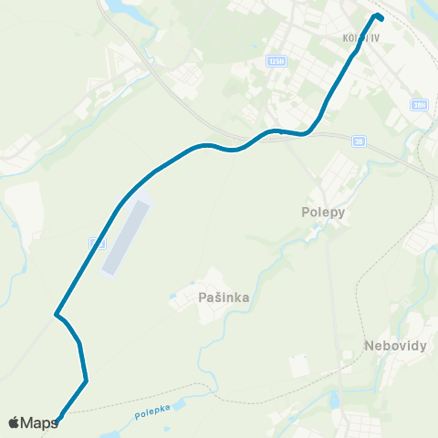 PID Kolín,Nádraží - Ratboř map