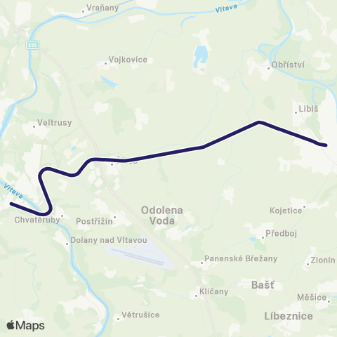 PID Neratovice - Kralupy Nad Vltavou map