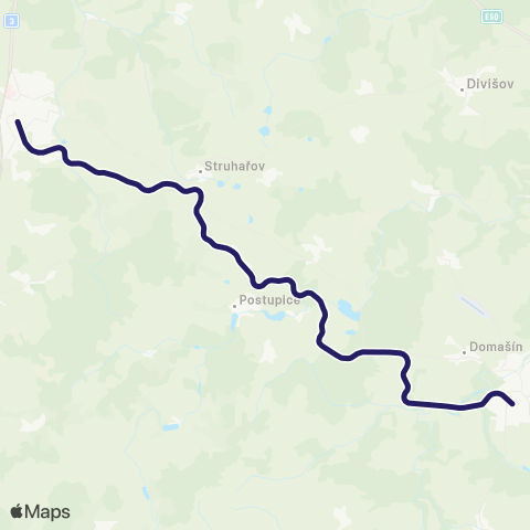 PID Benešov U Prahy - Vlašim map
