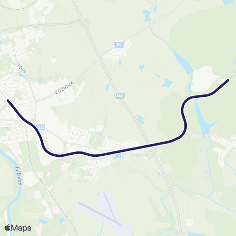 PID Tábor - Pacov map