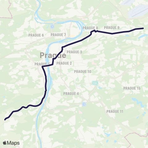 PID Slivenec - Lehovec map