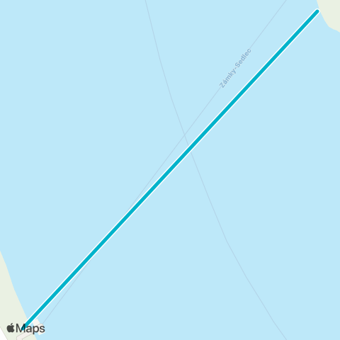 PID Sedlec - Zámky map