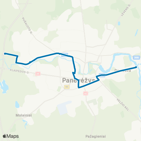 PKT Pajuostis - J. Janonio G. map