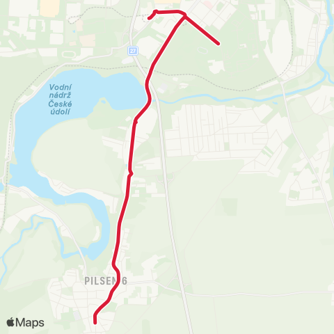 PMDP Bory - Litice map