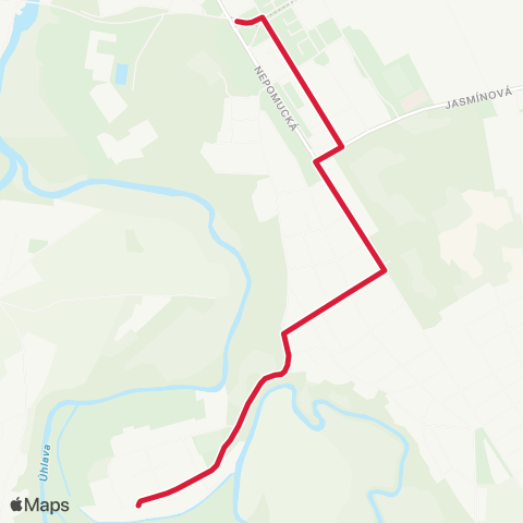 PMDP Slovany - Hradiště map