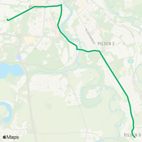 PMDP Tylova - Černice map