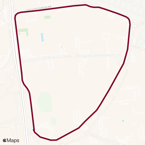 Pumabús Metrobús CU - Islas map