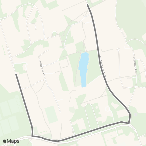PVTA To / From Bus Garage map