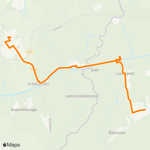 Qbuzz Grootegast - Buitenpost - Kootstertille map