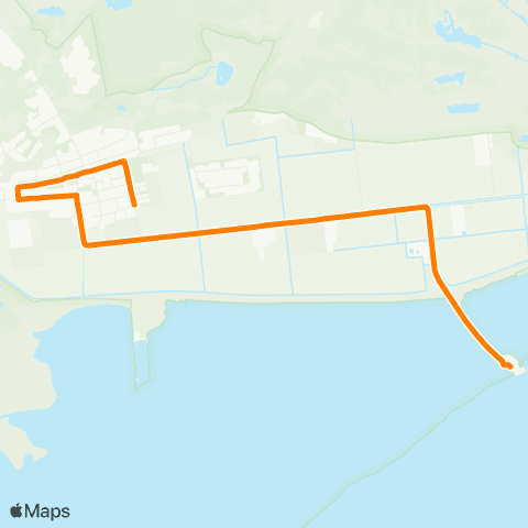 Qbuzz Veerdam - Dorp map