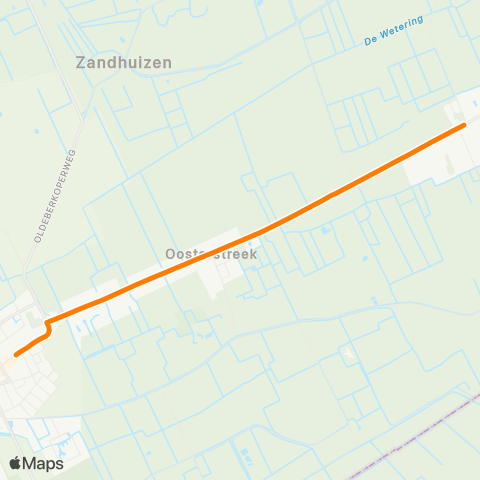 Qbuzz Boijl - Noordwolde Vlechtmuseum map